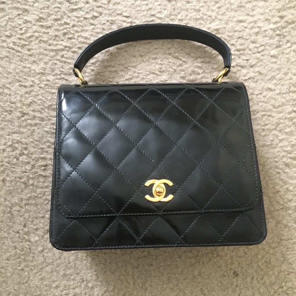 ❌SOLD❌Chanel vintage top handle handbag